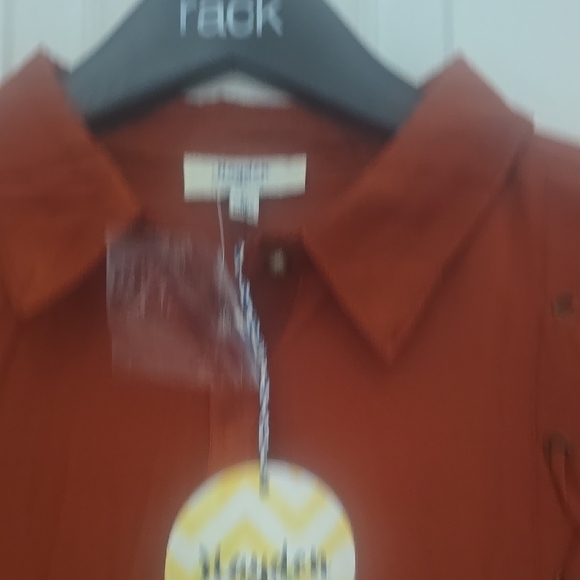 Women's Rust Top - Picture 3 of 9